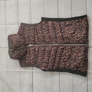 Brand New Never Worn Reversible Women's Zip Up Vest